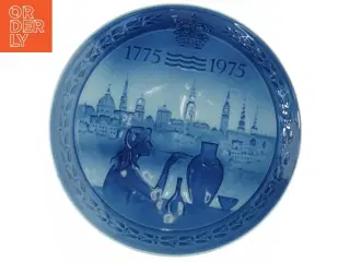 Royal Copenhagen Jubilæumsplatte fra Royal Copenhagen (str. Diameter 18 cm)