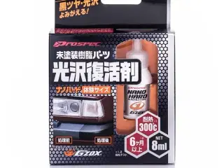 Soft99 Nano Hard Plastics Coat Trial Pack 8ml