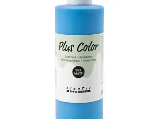 Plus Color Hobbymaling, primær blå, 250ml/ 1 fl.