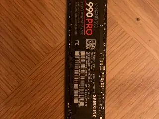 Samsung 990 Pro 1TB m2 ssd