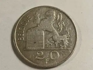 20 Francs Belgium 1950