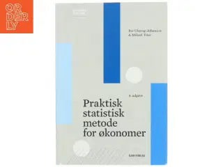 Praktisk statistisk metode for økonomer af Mikael Trier (Bog)