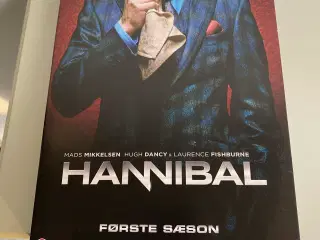 Hannibal på dvd med Mads Mikkelsen.