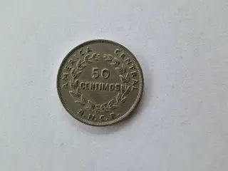 50 Centimos Costa Rica 1948