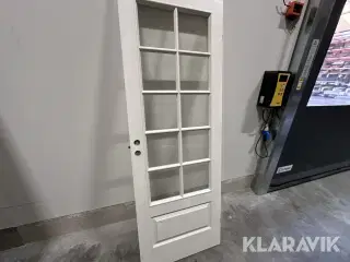 Style SP10 glas Hvid swedoor