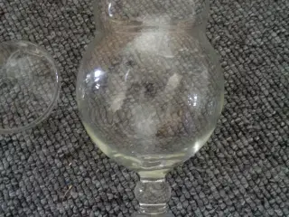 Klokkeformet bolsjer glas  