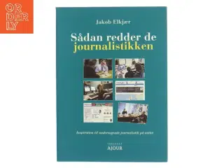 Sådan redder de journalistikken : inspiration til undersøgende journalistik på nettet af Jakob Elkjær (Bog)