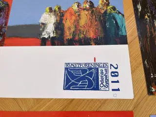 Kunstmappe efterlyses (= købes). 