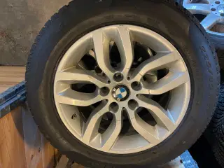 Alufælge med Pirelli dæk BMW X1 og X3