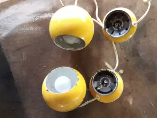 Retro kulelamper magnet holder kan stilles i alle