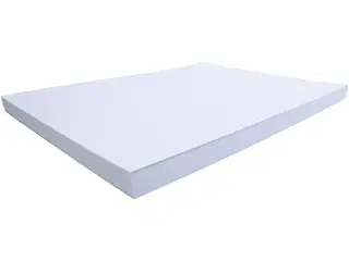 Karton, ark 50x70 cm, 270 g, hvid, 100ark/ 1 pk.