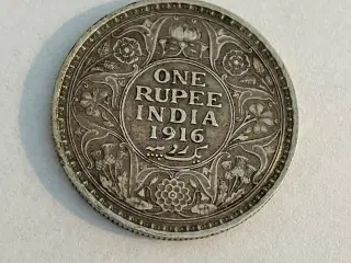 One Rupee India 1916