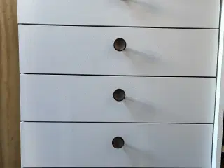 Nyt Vordingborg Vitrine overskab og skuffesektion 