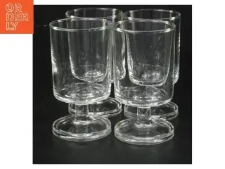 Sæt med 4 glas (str. 9x5,5 cm)