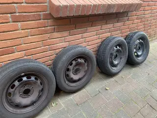 Sommerdæk. Stålfælge 4x108
