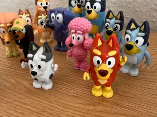 14 Originale Bluey Figurer
