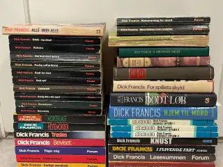 Dick Francis bøger - 34 titler