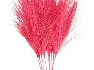 Kunstige fjer, L: 15 cm, B: 8 cm, pink, 10stk./ 1 pk.