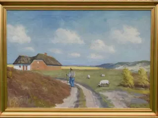 Maleri af Th. Skovgaard (1913-1993)