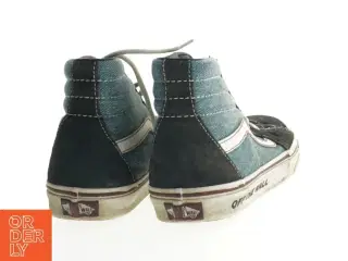 Høje sneakers i denim og ruskind fra Vans (str. 37)