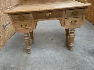 Skrivebord antik fyrretræ bæ
