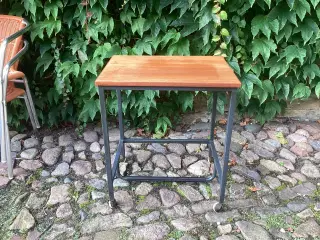 Teaktræ RETRO rullebord, skrivebord