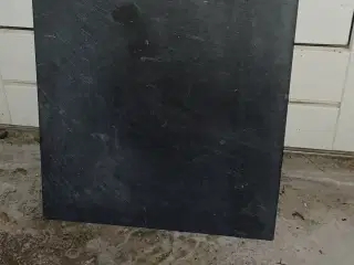 Skiffer plade i sort