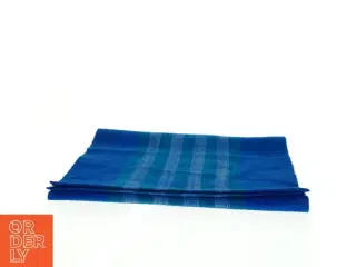 Blå dug/løber (str. 32. x, 112 cm)