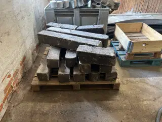 11stk beton stolper til kæde 