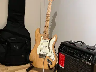 Fender Elguitar + Forstærker 