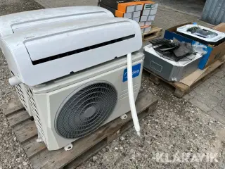 Varmepumper Midea 2 hele og lidt dele.