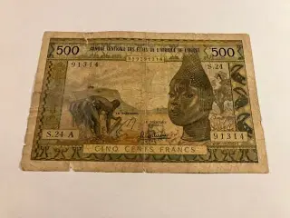 West African States 500 Francs