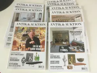 Antik og Auktion årg. 2018og 2019- 2020