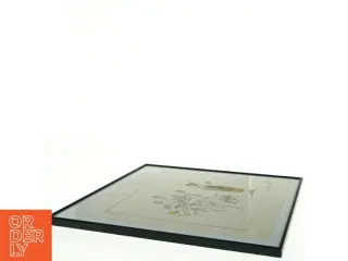 Indrammet satire tegning (str. 35 x 35 cm)
