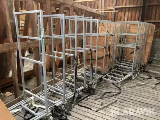 Vogn til møbler 28 styk