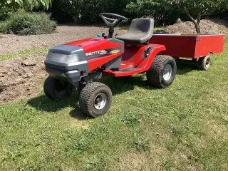 Plænetraktor+vogn