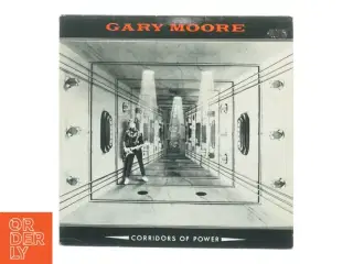 Gary Moore - Corridors of Power LP fra Virgin Records (str. 31 x 31 cm)