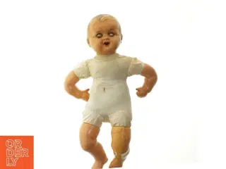 Vintage porcelænsdukke (str. 56 cm)