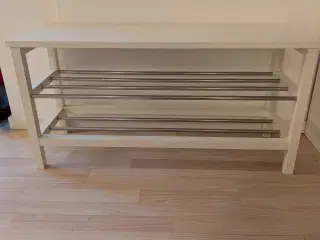 Entrebænk til sko opbevaring