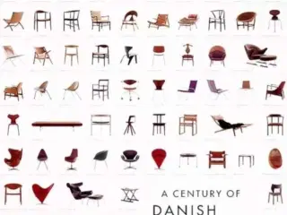 Plakat af danske designstole