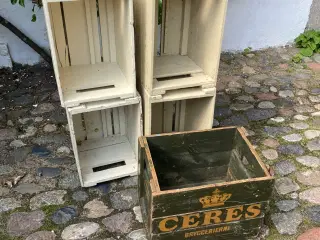 Gamle ølkasser Pris pr stk