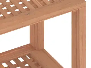 Badeværelsesbord 60x30x45 cm massivt teaktræ