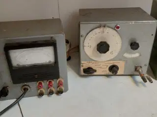 Gamle elektroniske måle apperater 