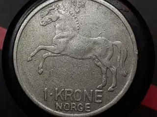 Norge, 1 kr 1958