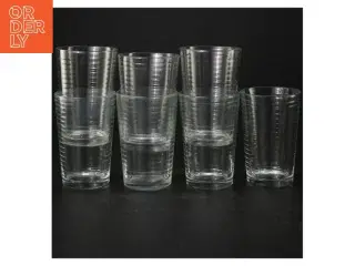 Vandglas (7stk) (str. H. 10 cm)