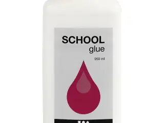 Vandbaseret skolelim 950 ml - Hurtig og sikker