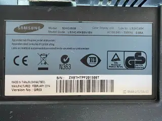 Samsung Pc skærm 24"