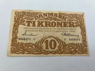10 Kroner 1943 U
