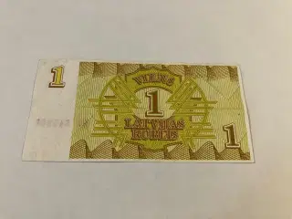 1 Rubli Latvia 1992