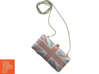 Solbriller og taske med Storbritannien flag